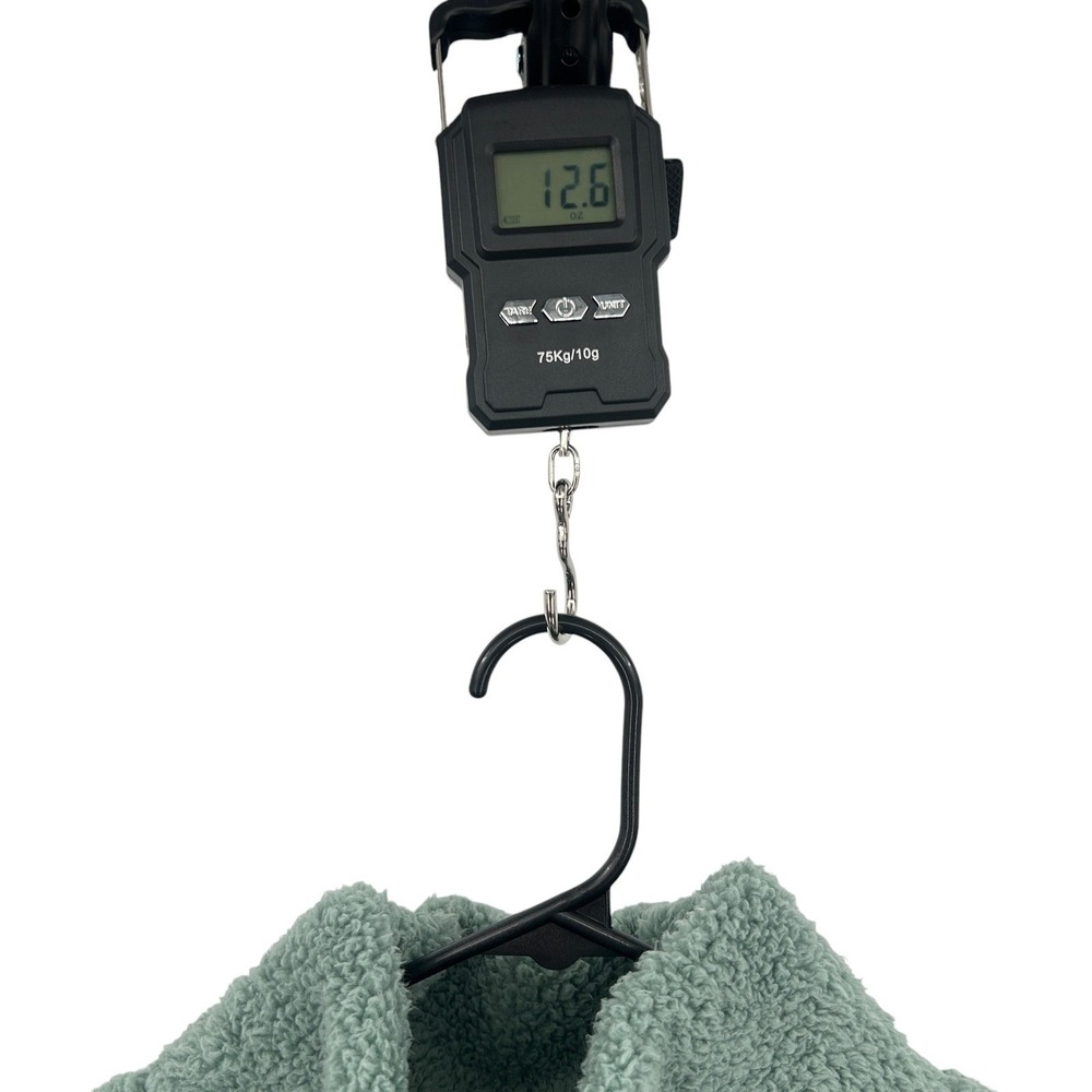 Sherpa Fleece Pullover Cropped Small Sage Green Cozy Lounge Athleisure Minimal - Picture 12 of 13